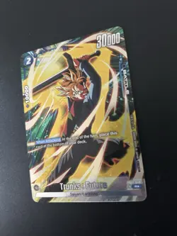 Trunks : Future FB01-049 WINNER Foil Dragon Ball Super Card Game | NM - Image 3