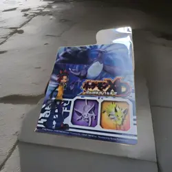 POKEMON XD SHADOW LUGIA LENTICULAR GAME CUBE PROMO 3D CARD JUMBO STICKER - Image 3
