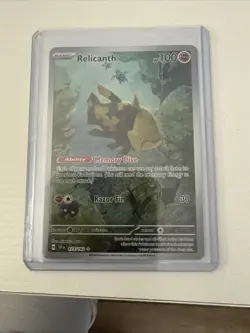 Relicanth 173/162 SV05: Temporal Forces Illustration Rare Holo Card - Image 1
