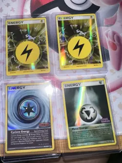 Pokemon TCG Energy Holo Reverse Holo Lot Ruby Sapphire Era Lot 12 Cards - Image 4