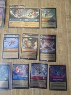 Lorcana Card Lot 1000+ Cards Epics, Legendaries, Holos And Bulk - Image 2