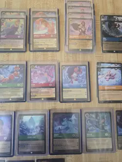 Lorcana Card Lot 1000+ Cards Epics, Legendaries, Holos And Bulk - Image 3