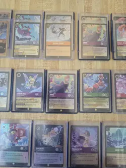 Lorcana Card Lot 1000+ Cards Epics, Legendaries, Holos And Bulk - Image 4