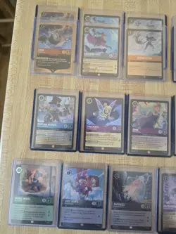 Lorcana Card Lot 1000+ Cards Epics, Legendaries, Holos And Bulk - Image 5