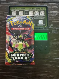 (HEAVY) 🔥 22.65g Pokemon TCG Cards Perfect Order Booster Pack Factory Sealed✅ - Image 1