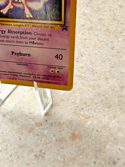 Mewtwo - 3 - Pokemon Wizards Black Star Promo Card WB DMG - Image 4