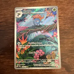 Pokemon Card - Gloom 198/197 Illustration Rare Obsidian Flames - Image 1