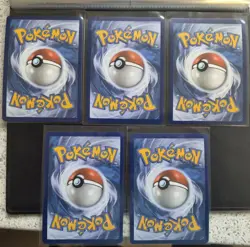 Pokemon Cards x5 - Snowflake Holiday Promos - Calyrex/Eiscue etc - NM - Image 2