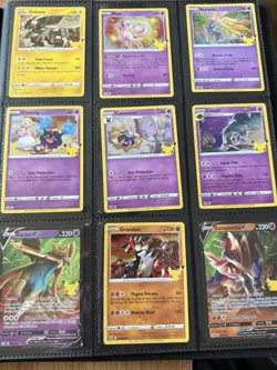 Pokemon TCG Celebrations 25th Anniversary COMPLETE 25 CARD SET - NM/LP Gold Mew - Image 4