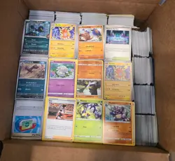 25 LB Pokemon Bulk Lot #1 Huge Box Est 7000 Cards 2020-26 **No Energy/Code** - Image 1