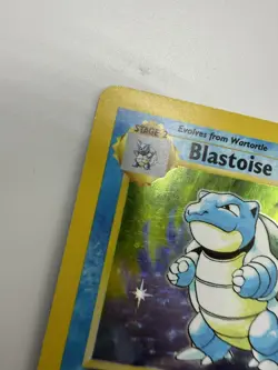 Blastoise 2/102 Base Set Holo Rare Vintage 1999 Pokemon Card LP - Image 5