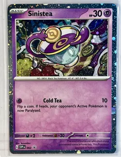 Sinistea 062 Sv: Scarlet & Violet Promo Cards Cosmos Holo - Image 1