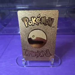 Pokemon Pikachu VMAX Gold Foil Card - Image 2