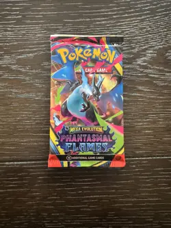 (HEAVY)🔥 22.70g Pokemon TCG Cards Phantasmal Flames Booster Pack Factory Sealed - Image 2