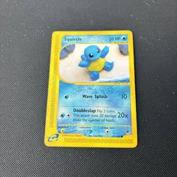 Pokemon Card Expedition Base Set Squirtle 131/165 E Series Pokemon TCG - Image 3