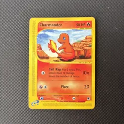 Pokemon Card Expedition Base Set Charmander 97/165 E Series Pokemon TCG - Image 1