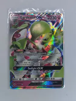 Pokemon Gardevoir GX Ultra Rare Holo Card 93/147 S&M Burning Shadows Series - Image 1