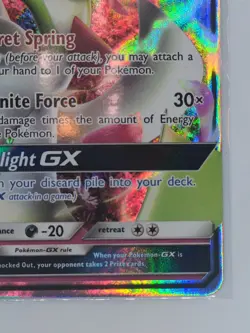 Pokemon Gardevoir GX Ultra Rare Holo Card 93/147 S&M Burning Shadows Series - Image 3