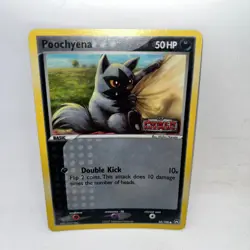 Poochyena 58/108 Common Power Keepers Pokemon Reverse Holo Lightly Played - Image 1