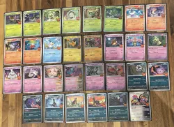 Pokemon TCG 2024 Trick Or Trade Full Set Of 30 Cards In Sleeves - Image 1