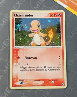 Pokemon Charmander 113/112 EX FireRed & LeafGreen Italiano Holo - Image 2