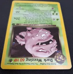 Pokemon - Dark Weezing 14/82 Holo - Team Rocket - Vintage WOTC - LP (Excellent) - Image 5