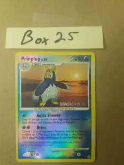 Prinplup 58/130 Reverse Holo STAMPED - Diamond&Pearl Pokemon 2007 Promo MP/HP - Image 1