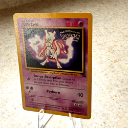Mewtwo - 3 - Pokemon Wizards Black Star Promo Card WB HP - Image 1