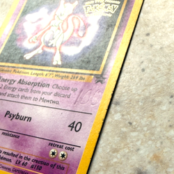 Mewtwo - 3 - Pokemon Wizards Black Star Promo Card WB HP - Image 2