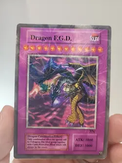 Yu-Gi-Oh! TCG Fake Card Poorly Translated Funny Holo - Five Headed Dragon - Image 3