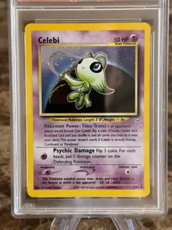 Celebi 3/64 Neo Revelation Holo #3 PSA Mint 9 🔥 Vintage Pokemon LOW POP!!! - Image 4