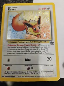 Pokemon Cards | EEVEE 11 | HOLO | Black Star Promo | Wizards of the Coast | TCG - Image 3
