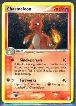 Pokemon Cards - Charmeleon 110/109 - Ex Team Rocket Returns Holo - Near Mint - Image 1