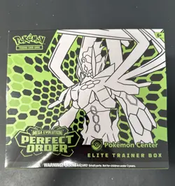 Pokemon Perfect Order Pokemon Center ETB Elite Trainer Box New Factory Sealed - Image 2
