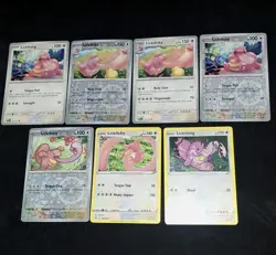 Lickitung & Lickilicky Pokemon TCG Mixed 7 English Card Lot - Image 2