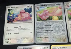 Lickitung & Lickilicky Pokemon TCG Mixed 7 English Card Lot - Image 4
