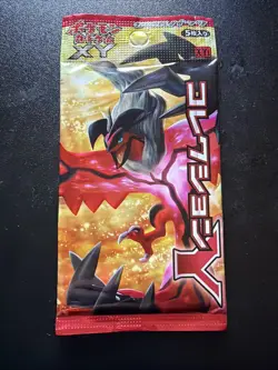 Pokemon Japanese XY1 Yveltal Collection X Booster Pack Sealed 2013 XY Vintage - Image 1