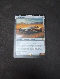 Non Foil 0267 The Regalia NM Rare FFXV Final Fantasy MTG Card Artifact Vehicle - Image 1