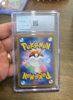 CGC Gem Mint 10 - Larvitar AR 114/108 - Ruler of the Black Flame sv3 Pokemon - Image 2
