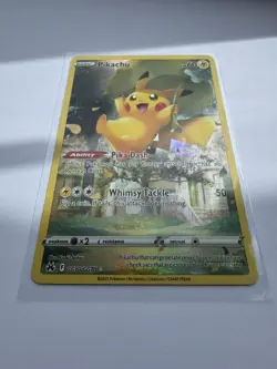 Pokemon Crown Zenith Pikachu GG30/GG70 Illustration Rare Holo - Image 2