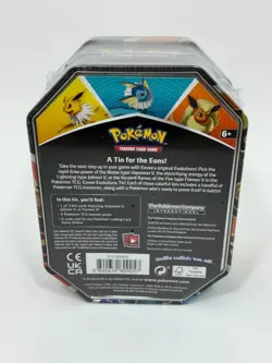 Pokemon TCG Eevee Evolutions Tin (Jolteon V) Sealed New Tin 4 Boosters - Image 3