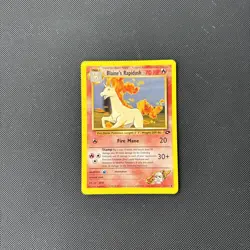 Pokemon Card Gym Challenge Blaine's Rapidash 33/132 WOTC Rare - Image 2