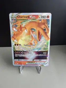 Pokemon TCG Charizard VSTAR Crown Zenith Holo Ultra Rare Card 019/159 NM - Image 1