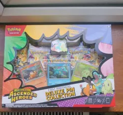 Pokemon Tcg Mega Evolution Ascended Heroes First Partner Deluxe Pin Collection - Image 1