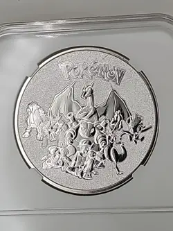 Pokemon Colorized Celebi Metal Coin In Slab - Worth Coin Collection - Image 5