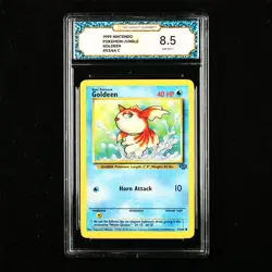 TQG 8.5 NM-MT+ 1999 Pokemon Jungle ENG Goldeen #53/64 C - Image 1