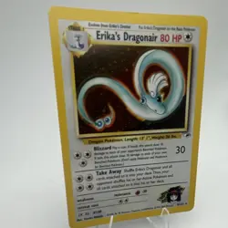 Pokemon Erika's Dragonair 4/132 Gym Heroes Holo Rare 80 HP Stage 1 Card - Image 3