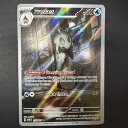 Pokemon TCG Froslass 174/167 Twilight Masquerade Illustration - Image 1