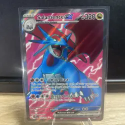 Pokemon Salamence ex 177/159 Journey Together SV Ultra Rare Full Art NM - Image 1