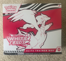 White Flare ETB (Elite Trainer Box) New Factory Sealed Pokemon TCG - Image 1